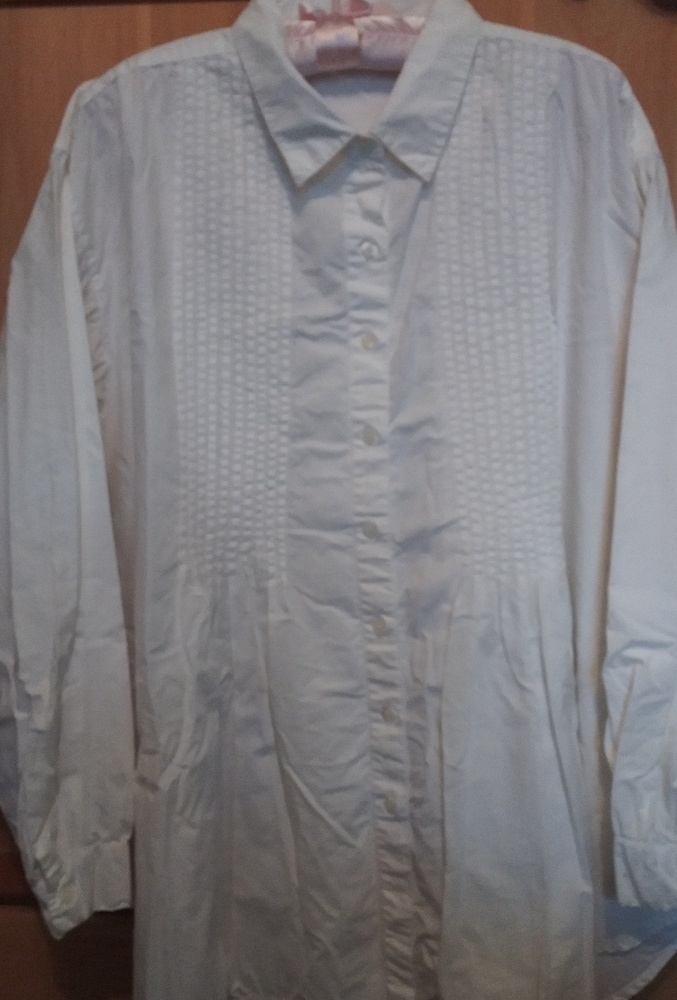 Tuxedo shirt over size vintage 80s